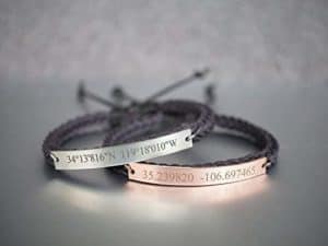 Cooridates Bracelets - Image from Amazon